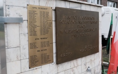 44. ROCZNICA KATASTROFY W KOPALNI „DYMITROW” (1)