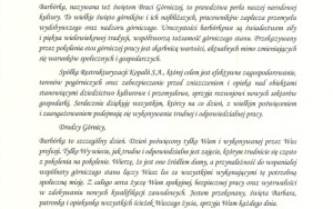 List Premiera Mateusza Morawieckiego