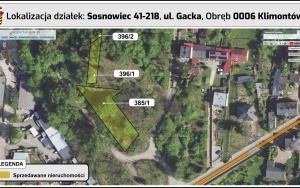 Sosnowiec Gacka 3 działki