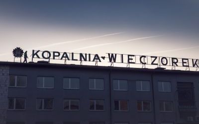 Remont dachu budynku dyrekcji kopalni Wieczorek