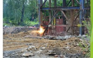 Likwidacja wieży Szybu IV KWK Śląsk (4)