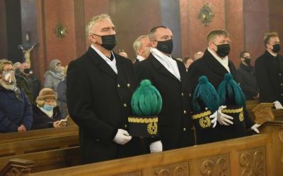 Barbórka 2020 msza św. w Bazylice Piekarskiej (1)