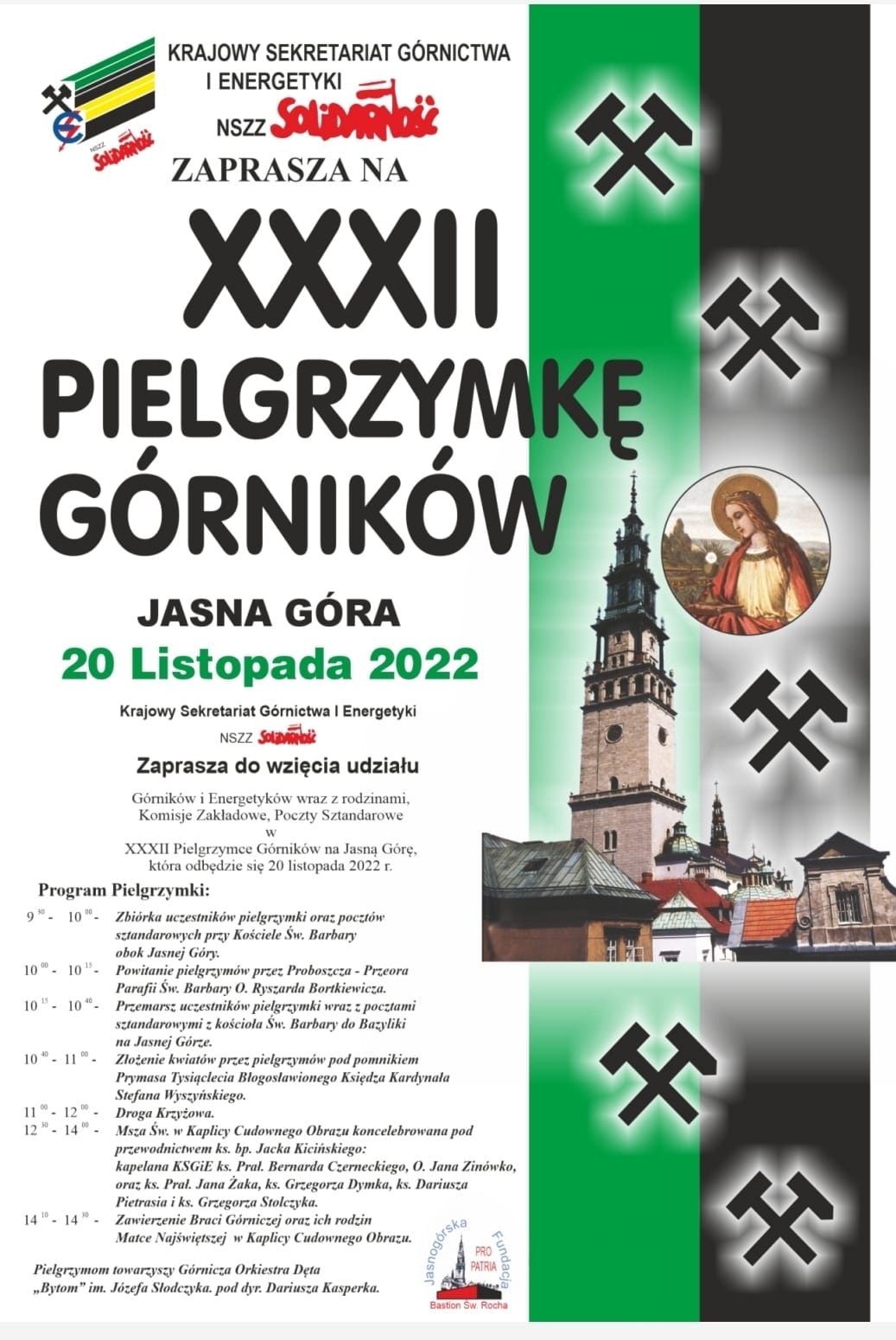 Program pielgrzymki